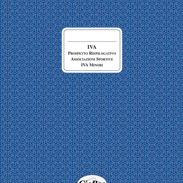 CR130 Registro IVA prospetto riepilogativo (IVA minori / Ass. sportive) | Cierre
