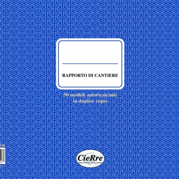Blocco rapporto di cantiere | Cierre