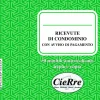 CR443 Blocco ricevuta di condominio con avviso di pagamento a 3 copie | Cierre