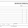 Blocco Buoni di Consegna usomano | Cierre