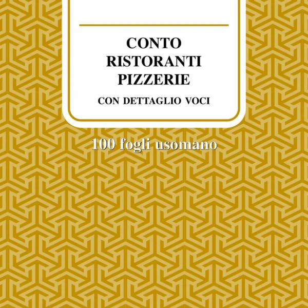 Conto Ristorante/Pizzeria con dettaglio voci | Cierre