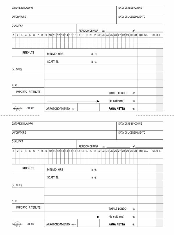 Blocco distinta paga lavoratori domestici | Cierre