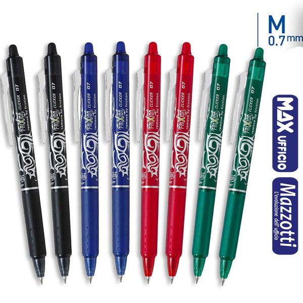 Penna cancellabile a scatto 0.7 Frixion Pilot