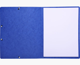 bluint Cartella A4 doppio elastico senza lembi carta lucida