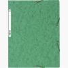 verde Cartella A4 doppio elastico con 3 lembi carta lucida