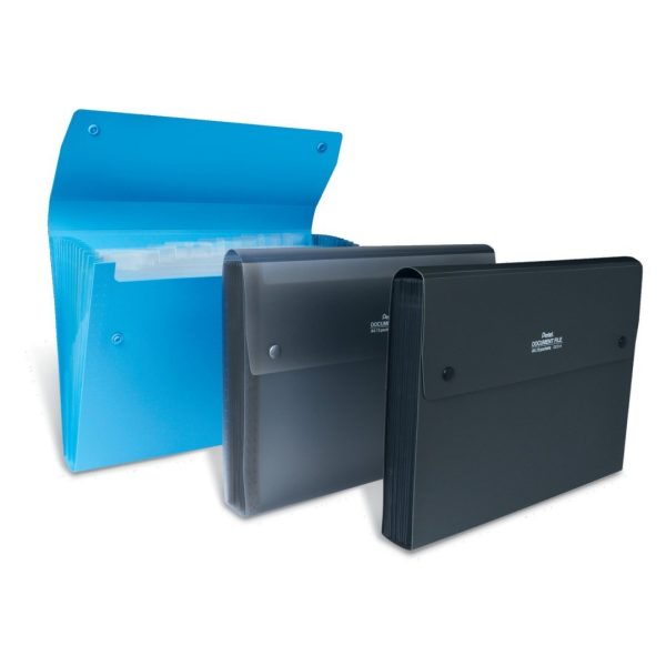 dcd14a Pentel Recycology Document Organiser portadocumenti A4