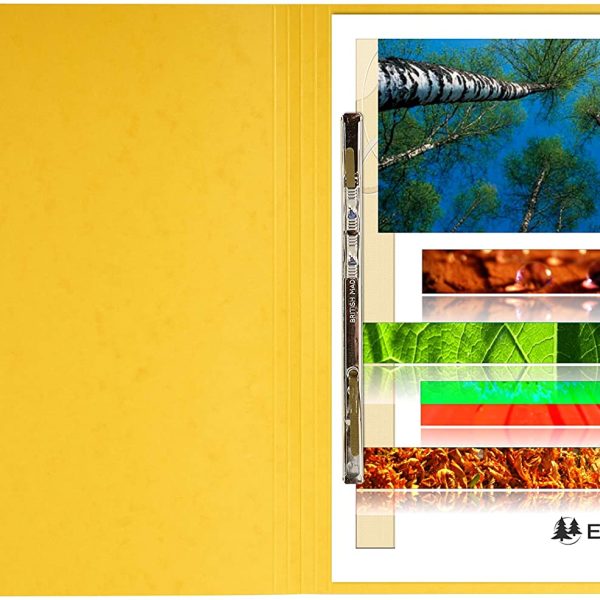 Cartella con lamella a compressione A4