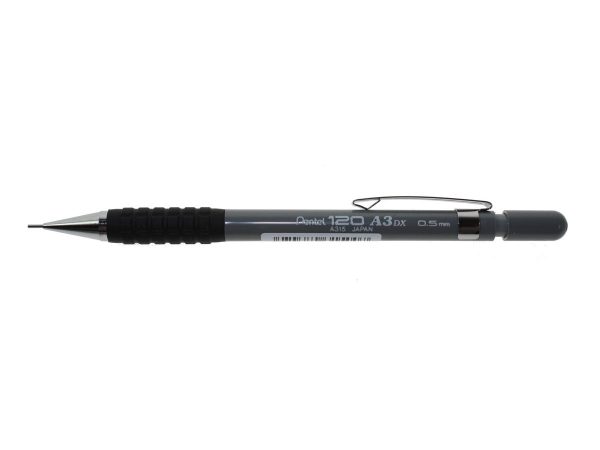 Pentel PL105-V Portamina Ricaricabile 0.5 Mm - Corpo In Plastica Viola Con Fissore A Canna Fissa