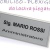 Segnaposto bifrontale varie dimensioni Wiler