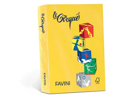 GIALLO_ZOLFO_200 Risma carta vari colori forti 80g | Favini Le Cirque