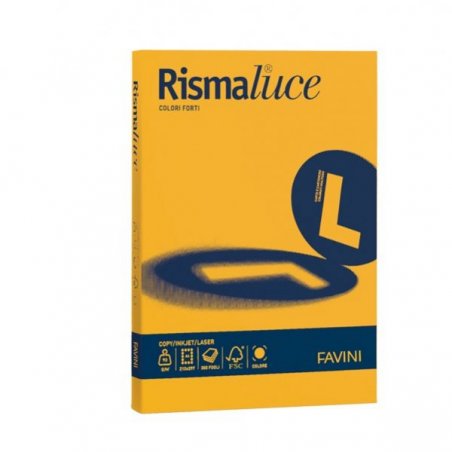 carta-rismaluce-140gr-a4-200fg-giallo-sole-53-favini Risma carta vari colori forti 140g | Favini Rismaluce