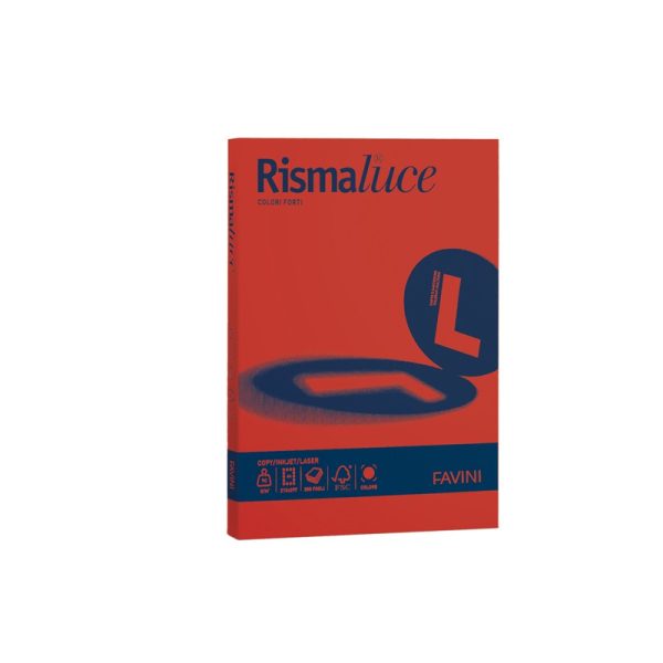 carta-rismaluce-140gr-a4-200fg-rosso-scarlatto-61-favini Risma carta vari colori forti 140g | Favini Rismaluce