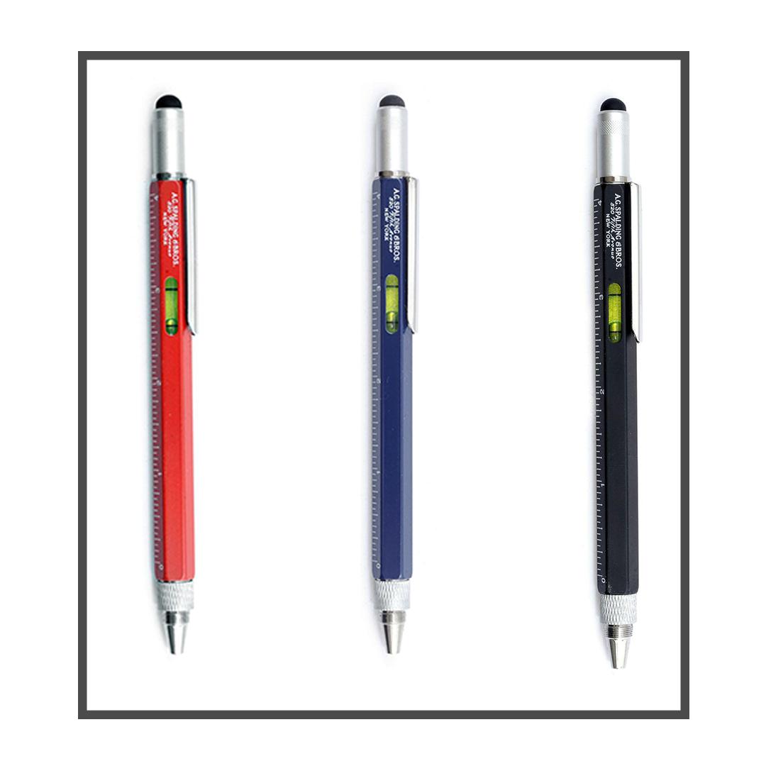 Penna multifunzione vari colori, Spalding - Shop