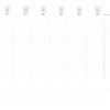 Agenda settimanale perpetua Desk Planner 35x25 | InTempo