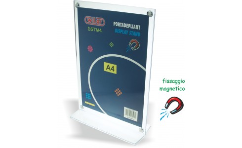 Porta depliant a T magnetico A4 | Wiler