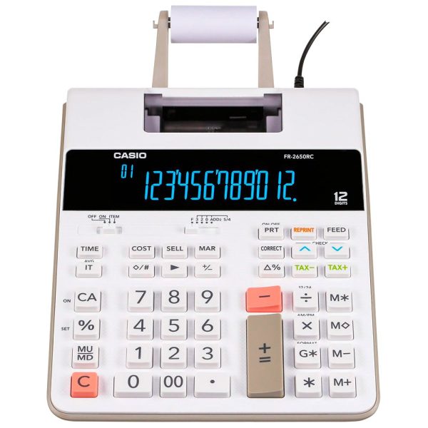 Calculator Rolls Around The Office Compatible Package Of 3 Individually Sealed Ink Rolls Ribbon For Casio
