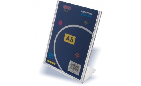 Porta depliant a L formato A5 | Wiler