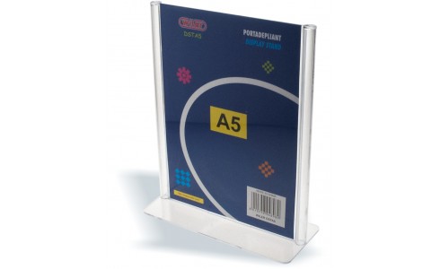 Porta depliant a T formato A5 | Wiler