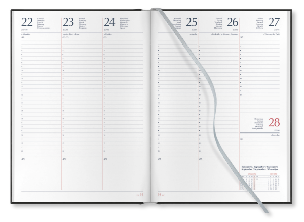296 Agenda settimanale Nebraska 17x24 | Cierre