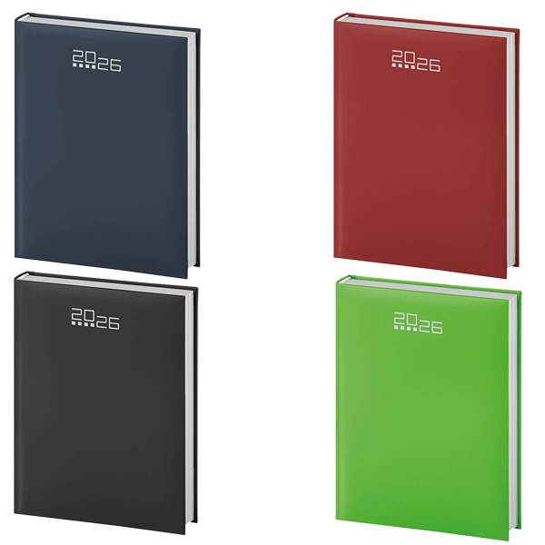 Agenda giornaliera Gommato 15x21 | Cierre