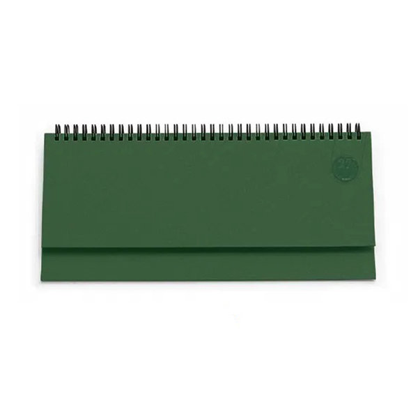 ag352_verde Agenda settimanale planning Tavecchi 30x15 | Cierre