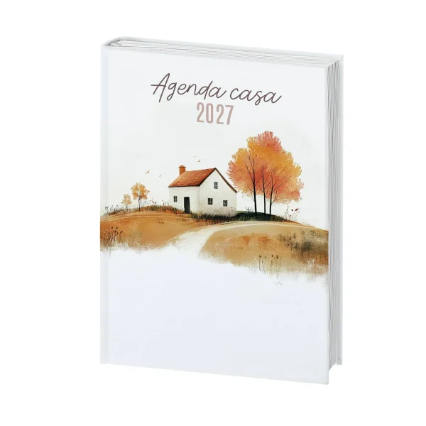 ag590_casa Libro di casa giornaliero 15x21 | Cierre