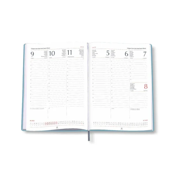 Agenda settimanale Tavecchi 17x24 | Cierre