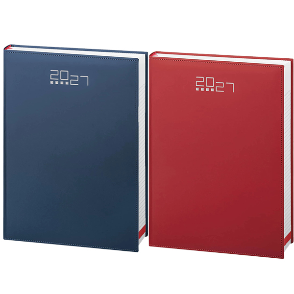 Agenda giornaliera Maxi Gommato 21x30 | Cierre