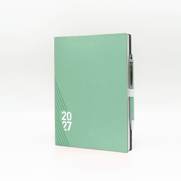 Agenda giornaliera Kairos Cuoio Rigenerato 15x21 | InTempo