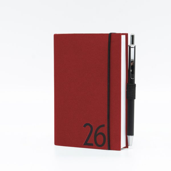 Agenda tascabile giornaliera Black Day 7x11 | InTempo