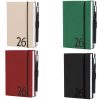 Agenda tascabile giornaliera Black Day 7x11 | InTempo