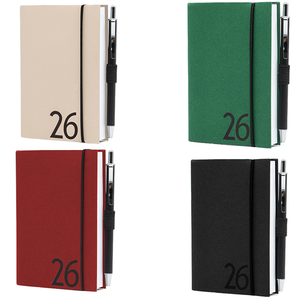Agenda tascabile giornaliera Black Day 7x11 | InTempo