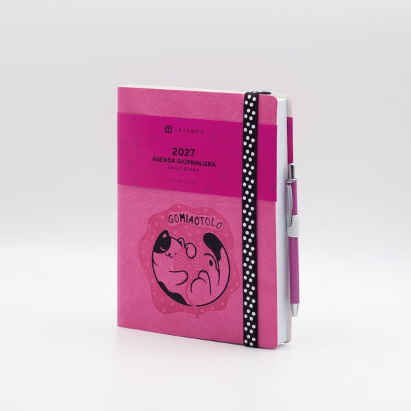 Agenda giornaliera Cats Life 12x17 | InTempo