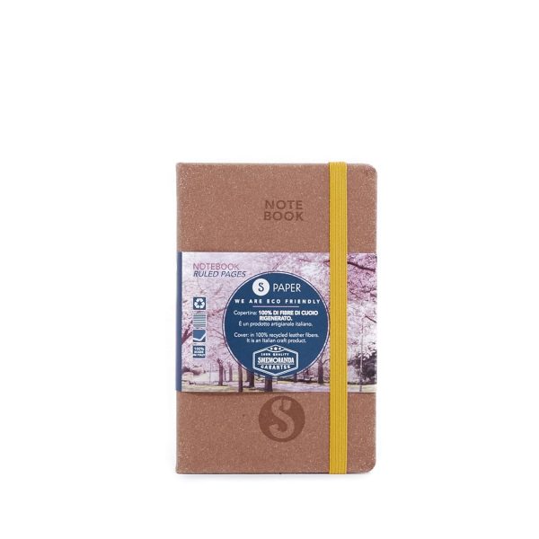 spaper_piccolo_marrone Taccuino rigato S Paper 9,5x14,5 | Smemoranda