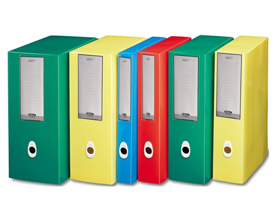 fellowes-u206gi-scatola-progetto-plus-in-ppl-dorso-6cm-giallo Cartella porta progetto PPL c/bottone | Vari dorsi