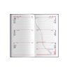 Agenda settimanale Gommato 8x14 | Cierre