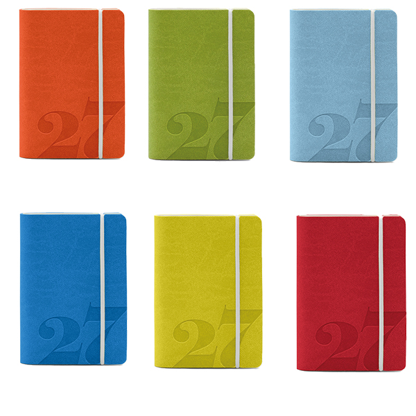 7521cb_2027 Agenda tascabile bigiornaliera Colorband 8x12,5 | InTempo