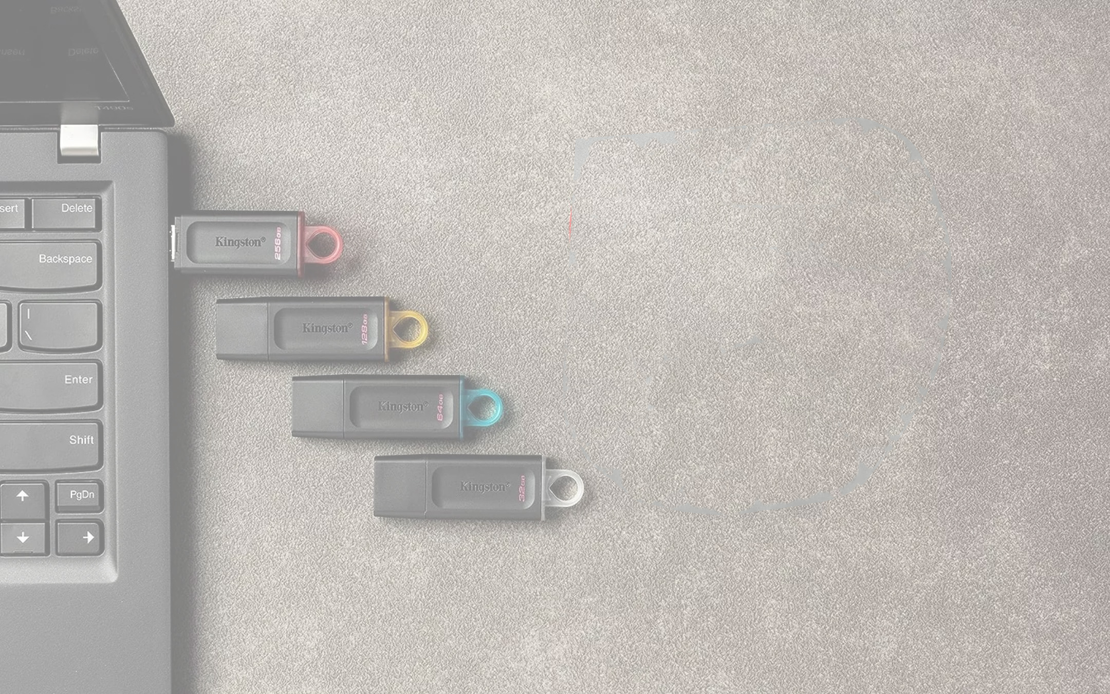 Pen Drive Datatraveler USB 64 GB - Kingston
