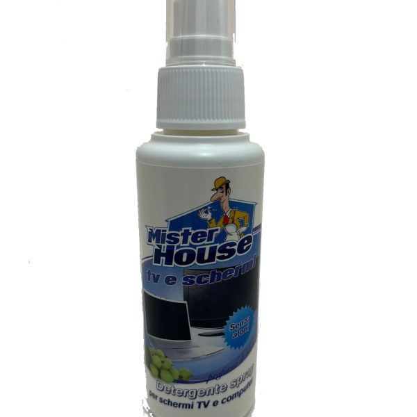 Detergente spray per schermi TV e PC