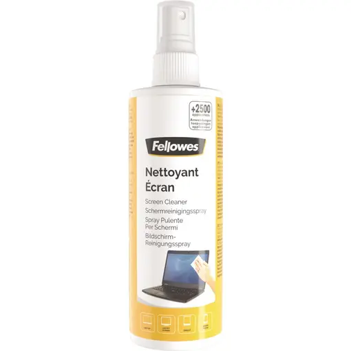 Detergente spray per schermi TV e PC | Fellowes