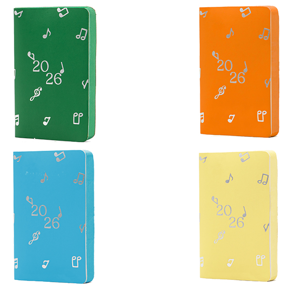 Agenda giornaliera Musique 10x15 | InTempo