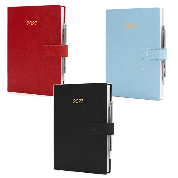 7537cl_2027 Agenda tascabile giornaliera Class 15x21 | InTempo