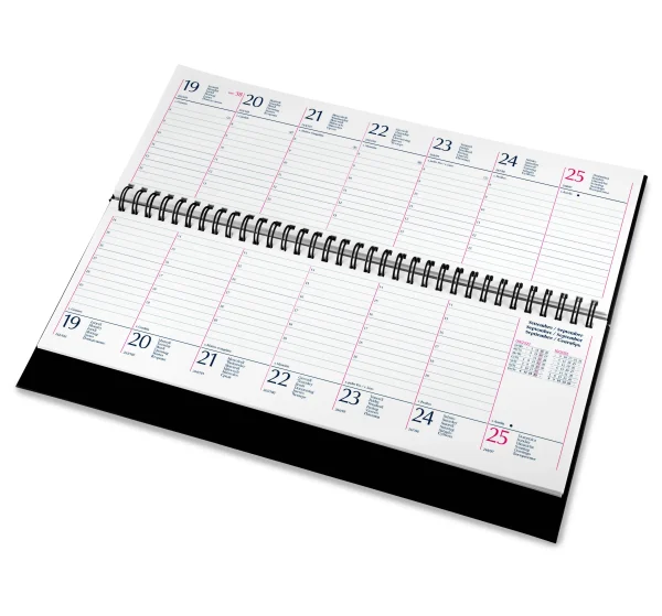 Agenda settimanale planning Tavecchi 30x15 | Cierre