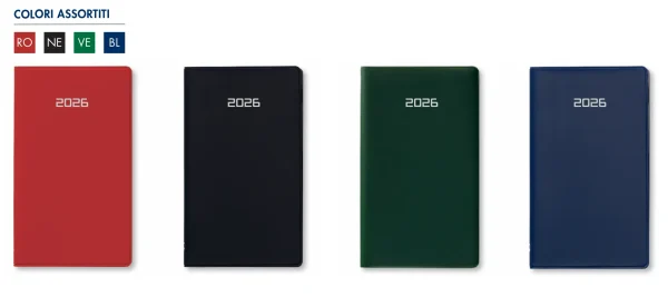 Agenda planning mensile Taschino 7x13,5 | Cierre