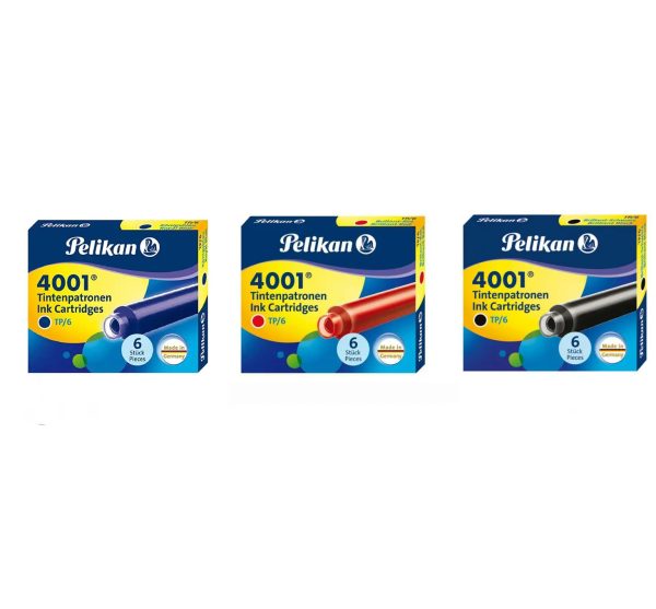 Cartucce per stilografica 4001 TP/6 | Pelikan