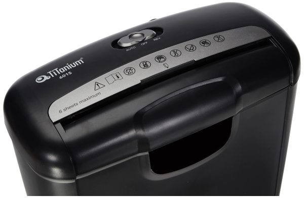 Distruggi documenti a strisce 601S | Titanium