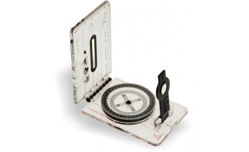 Bussola pieghevole per mappe con liquido e custodia | Wiler