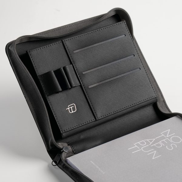 Portablocco A5 con zip | InTempo
