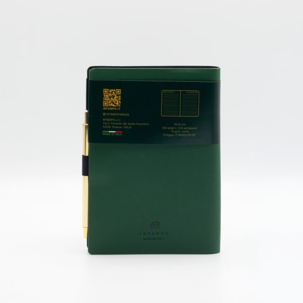 7129GD24_C Agenda giornaliera Gold 10x15 | InTempo