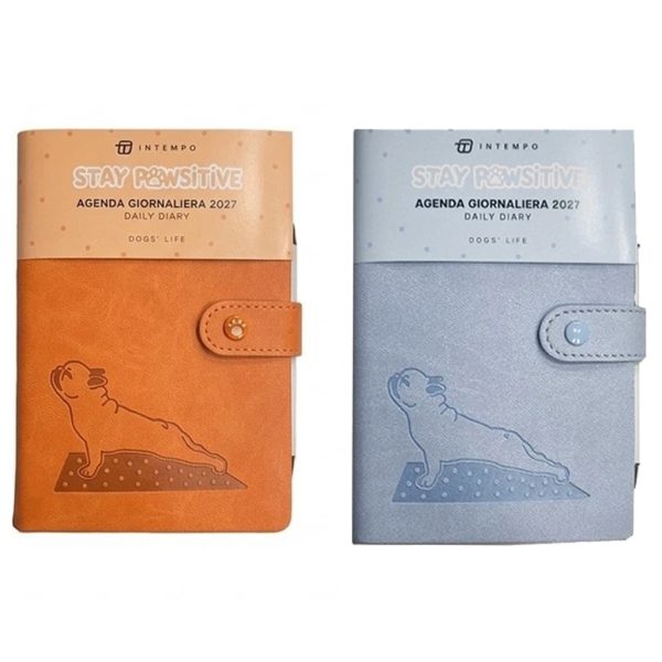 7529DG_IMG Agenda giornaliera Dog's Life 10x15 | InTempo